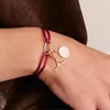 THOMAS SABO CONNECT Bracelet textile Rouge Voir les images du produit 7