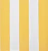 VidaXL Auvent motorisé extensible 400 cm jaune/blanc Voir les images du produit 5