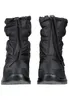 A pair of black snow boots shown from the back. Anteprima dell’immagine prodotto