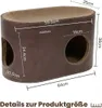 PetRhein Kratzbrett für Katzen aus Kratzpappe,3-in-1 großes Produktbild-Vorschau 5