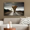 MuchoWow® - Leinwandbilder - Elefant - Natur - Straße, Produktbild-Vorschau 5