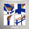 Regał do dużych obciążeń AREBOS 180x90x40 cm Niebieski | Podgląd zdjęcia produktu 5