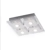 Selltec LED Deckenlampe STEFAN eckig LED warmweiß, RGB Produktbild-Vorschau 1