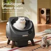 Offene Selbstreinigende Katzentoilette Katzenklo Produktbild-Vorschau 4