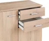 Kommode - Eiche Sonoma Nachbildung - B 71 cm - zwei Türen - Produktbild-Vorschau 9