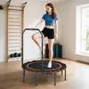 SPORTNOW Fitness Trampolin klappbar Ø114cm Mini Trampoline Produktbild-Vorschau 2