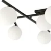 Lampa sufitowa Emibig 4xE14 40W SMART 4 BLACK/OPAL 1103/4 Podgląd zdjęcia produktu 2