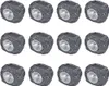 Faretto solare a LED per esterni 12 pezzi a forma di pietra Anteprima dell’immagine prodotto 4