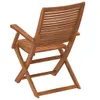 Eleganten-Stil Gartenstühle mit Armlehnen 2 Stk. Klappbar Produktbild-Vorschau 7