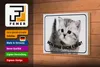 Holzschild Katze 18x12cm ich hab dich lieb Geschenk Produktbild-Vorschau 4