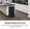 KlarsteinRoyal Trash Matte Black, kosz na śmieci z Podgląd zdjęcia produktu 2