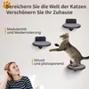 Kletterwand Katzen aus Birkenholz | 3er-Set Katzentreppen Produktbild-Vorschau 2