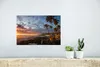 MuchoWow® Poster Sonnenuntergang - Palme - Strand 30x20 cm Produktbild-Vorschau 5