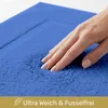 Lavea® 2er Set Badematte 50x80 cm, Badezimmerteppich 100% Produktbild-Vorschau 4