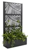 Kisha - Fioriera Da Giardino Separe Con spalliera 98x180x30 Anteprima dell’immagine prodotto 1