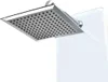 A close-up view of a modern shower head and part of a shower panel. Náhľad obrázku produktu
