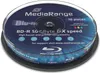 MediaRange BD-R 50 GB, Blu-ray-Rohlinge, (6fach, 10 Stück, Produktbild-Vorschau 6
