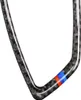 Dreifarbige Carbon Fiber Auto Türgriff Dekorative Aufkleber Produktbild-Vorschau 2