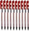 Exklusives Set: 10 Premium Kugelschreiber in Rot Produktbild-Vorschau 1