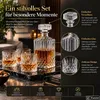 Whisky Karaffe + 4 Whiskey Gläser Whiskykaraffe Produktbild-Vorschau 2