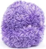 A fluffy purple plush toy hedgehog curled into a ball. Náhled obrázku produktu