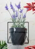 Howhomely porte-plantes support mural noir autour de 22 cm Voir les images du produit 9