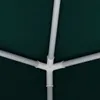 A close-up view of the internal structure of a green tent, showing the white poles and connectors. Anteprima dell’immagine prodotto