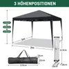 FCH Faltpavillon 3 x 3m Pop Up Pavillon Faltbar Wasserdicht Produktbild-Vorschau 7