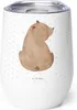 Mr. & Mrs. Panda Thermo Becher Bär Schulterblick - Weiß - Produktbild-Vorschau 1