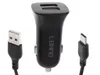 Duální autonabíječka USB + TYPE C Černá Náhled obrázku produktu 4