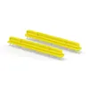 Two yellow brush attachments with white bristles, displayed side by side on a white background. Produktbild-Vorschau