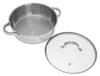Plochý hrniec s pokrievkou 28cm KLAUSBERG KB-7174 Náhľad obrázku produktu 3