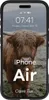 Robuste Handyhülle für iPhone Air, Bizon Case Tur, Schwarz Produktbild-Vorschau 5