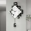 horloge murale 34x63CM Mode moderne simple Créatif avec Voir les images du produit 5