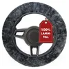 CarComfort Lenkradbezug Lammfell anthrazit, 19545 Produktbild-Vorschau 3