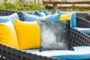 MuchoWow® Outdoor Kissen - Acrylfarbe - Abstrakt - Design - Produktbild-Vorschau 4