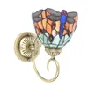 Vintage lampa ścienna szklane metalowe kolorowe fiolki E27 Podgląd zdjęcia produktu 4