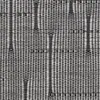 A close-up view of a woven mat with a black and white pattern. Podgląd zdjęcia produktu
