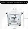 Teelichtgläser Trefor, 6 cm, 48er-Set, aus Glas, Produktbild-Vorschau 5