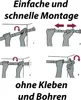 MSV Duschvorhangstange 70-120 Produktbild-Vorschau 4