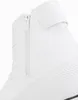 Sneaker Ombre con gambo alto e zip bianca 43 Anteprima dell’immagine prodotto 3