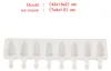 Eisformen-Set (1 Stück), Silikon-Eisformen mit 4/8 Mulden, Produktbild-Vorschau 2