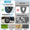 FCH Elektrisches Kindermotorrad, 24 V, 7 Ah, mit Ledersitz, Produktbild-Vorschau 4