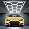 14er-Pack Hexagon LED Deckenleuchte mit Rahmen, 680W LED Produktbild-Vorschau 3