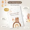 EULENTALER® Das Original Babytagebuch Boho I Von Pädagogen Produktbild-Vorschau 2