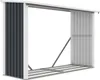 Wiata na drewno G21 WOH 335 - 242 x 89 cm, antracytowa Podgląd zdjęcia produktu 1