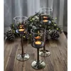 Kerzenleuchter aus Glas 3er Set Kerzenglas Windlicht Produktbild-Vorschau 3