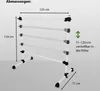 Ballettstange höhenverstellbar von 11-120 cm Ballett Stange Produktbild-Vorschau 5
