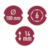 Twist-Off-Deckel TO 100 Schraubdeckel Ø 100 mm Deckel für Produktbild-Vorschau 3