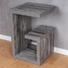 Couchtisch Gustav Altholz Shabby Chic Vintage 59x36x36cm Produktbild-Vorschau 5
